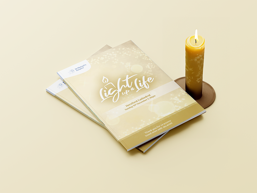 LUAL Order or Service Mock Up Candle