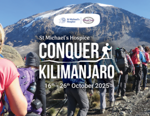A group of trekkers conquering Killimanjaro
