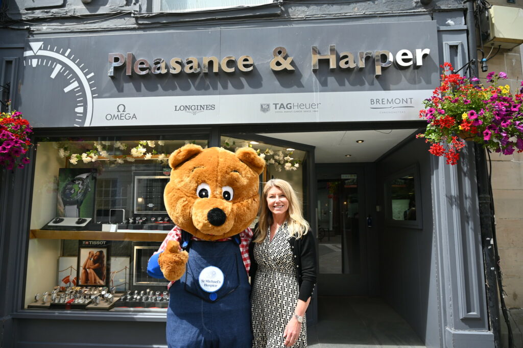 Benny Bear at Pleasance & Harper