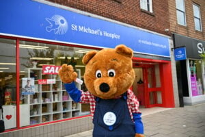 Benny Bear at Eign Gate Shop