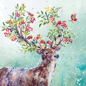 'Christmas Stag' Christmas Cards