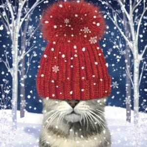 'Cat in a Hat' Christmas Cards