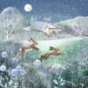 'Christmas Hares' Christmas Cards (Twin Pack) - Image 2