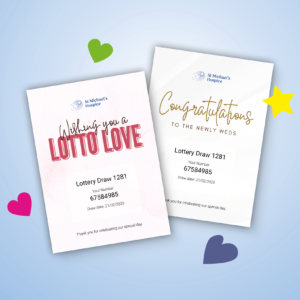 Lottery Favours - Wedding