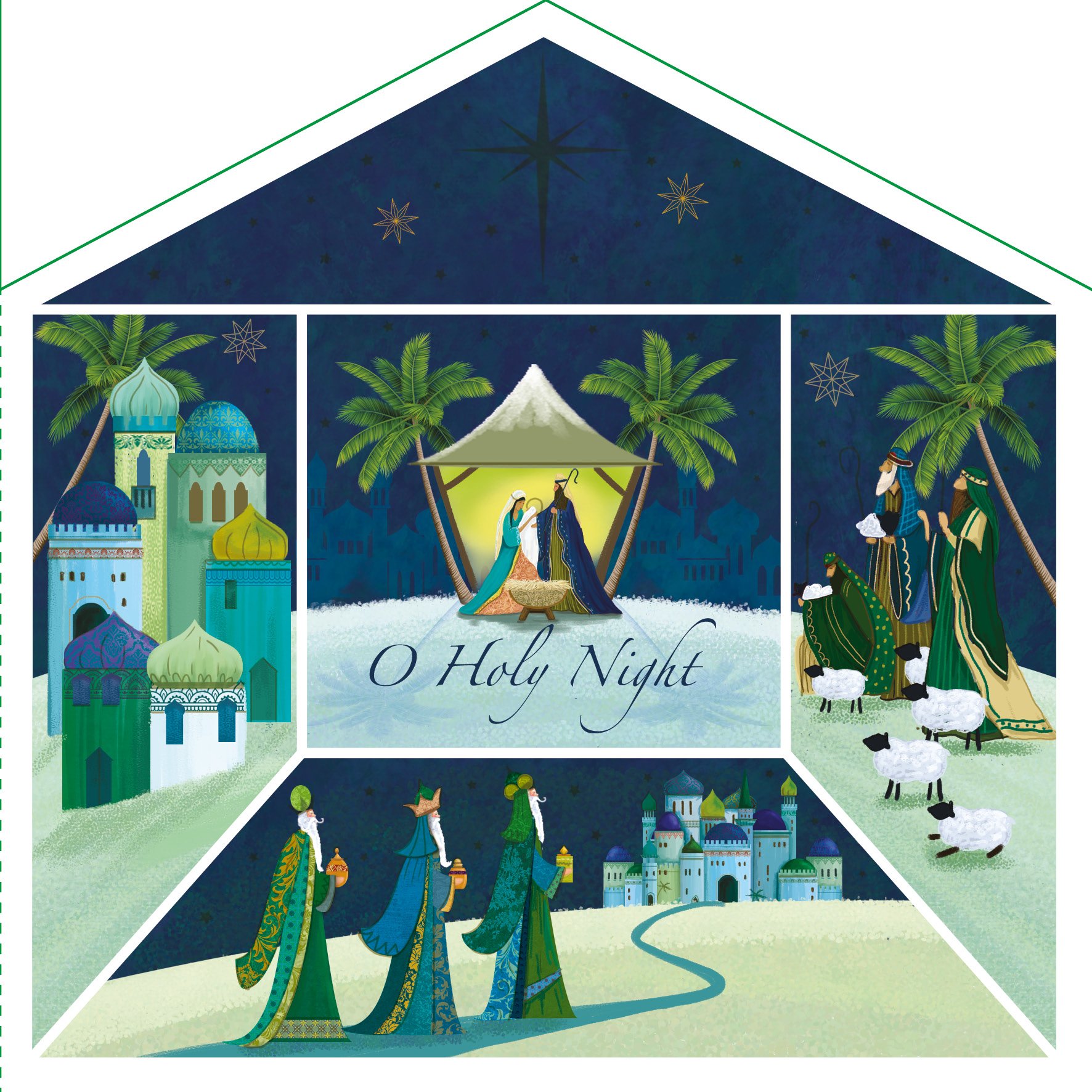 'The Nativity' Christmas Cards