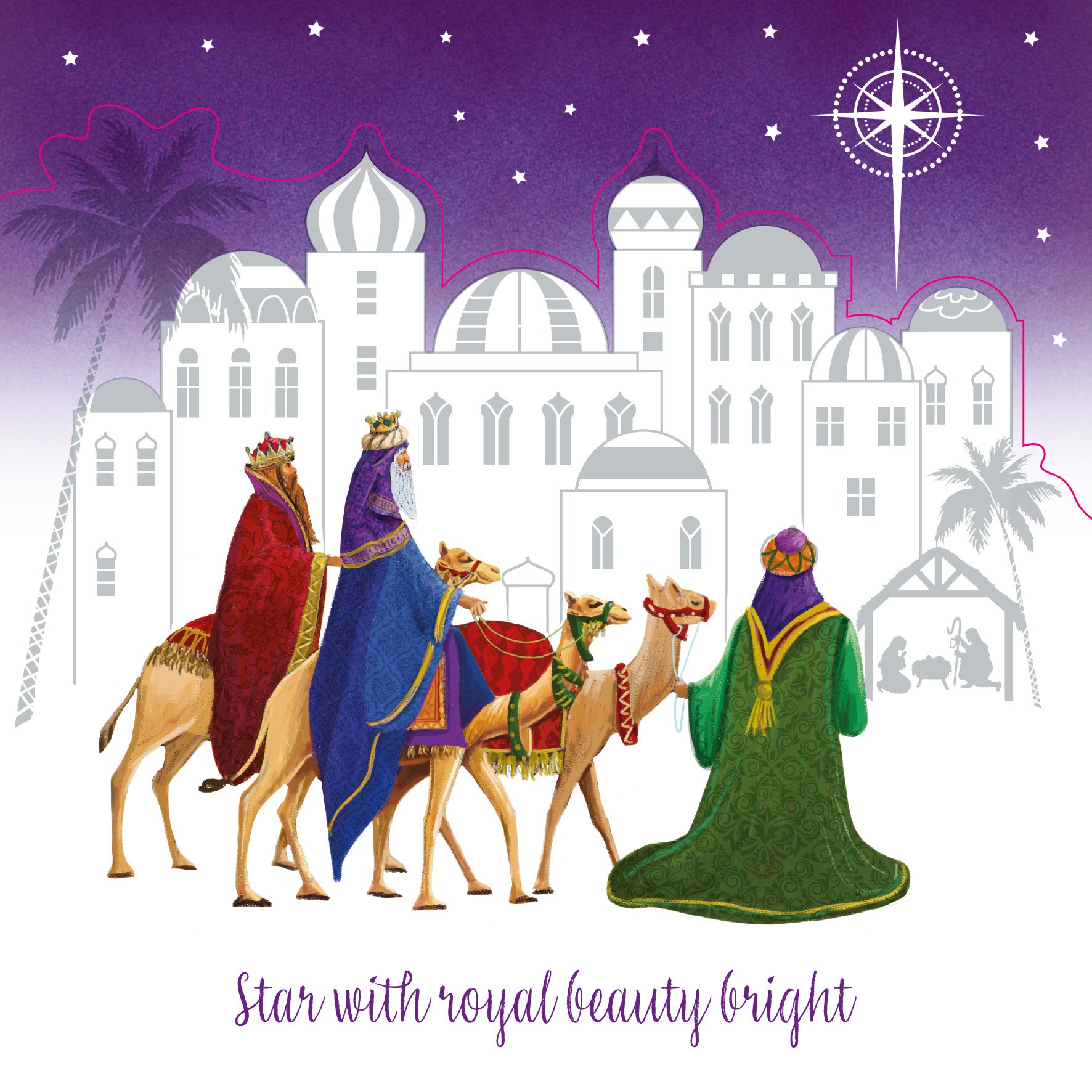 'Three Kings of Bethlehem' Christmas Cards