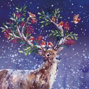 'Festive Deer' Christmas Cards
